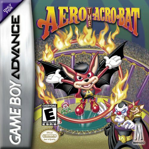 Aero The Acro-Bat - Rascal Rival Revenge (U)(Mode7) Box Art