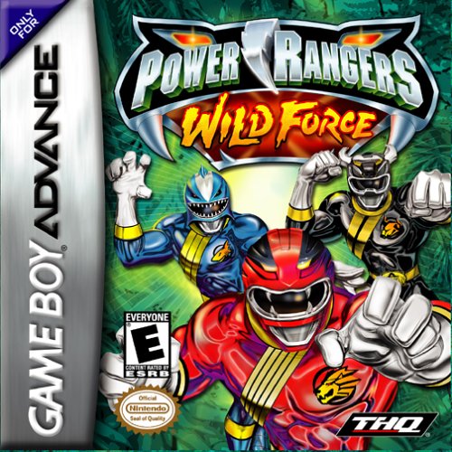Power Rangers - Wild Force (U)(Eurasia) Box Art
