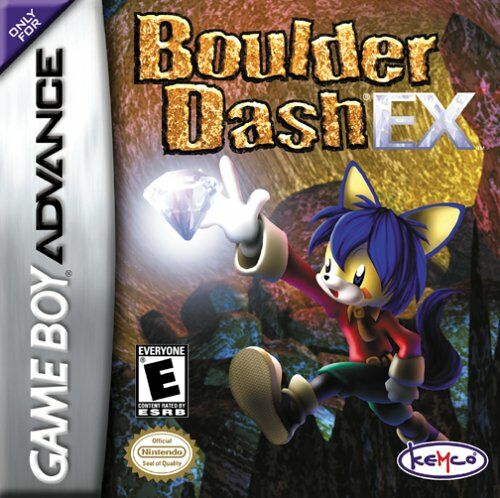 Boulder Dash EX (U)(Mode7) Box Art