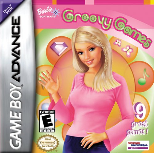 Barbie Groovy Games (U)(LightForce) Box Art