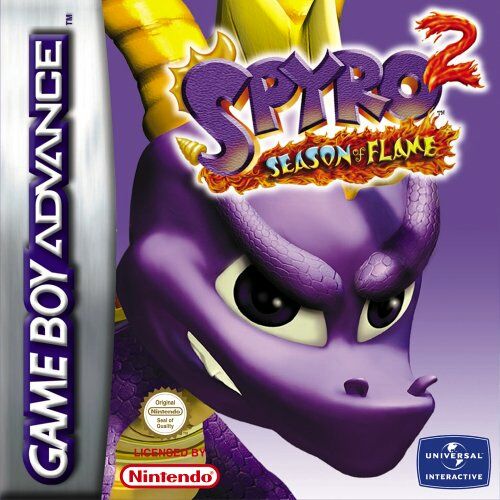 Spyro 2 - Season of Flame (E)(Patience) Box Art