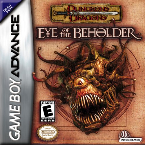 Dungeons and Dragons - Eye of the Beholder (U)(Venom) Box Art