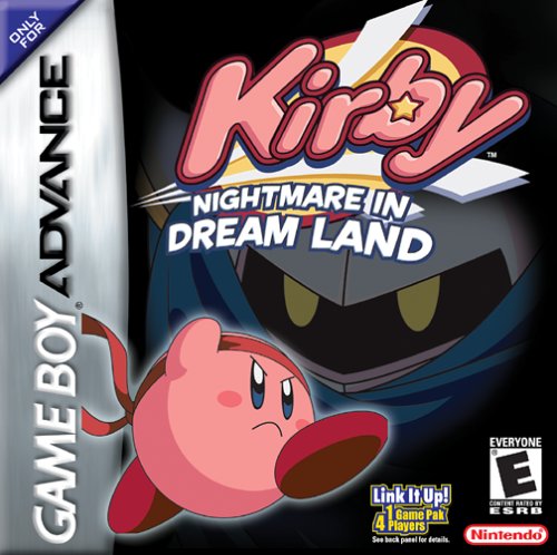 Kirby - Nightmare in Dreamland (U)(Mode7) Box Art