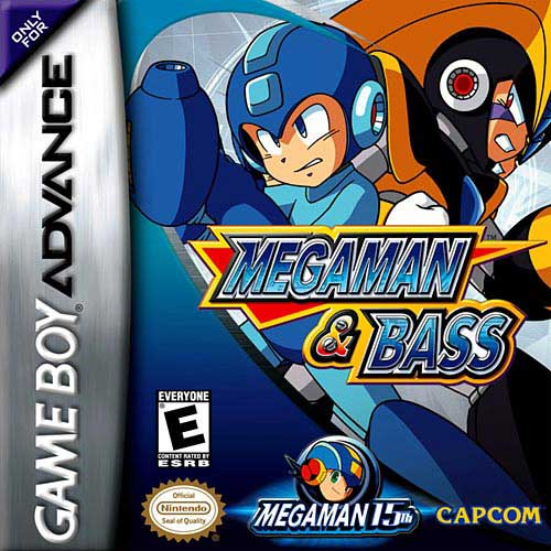 MegaMan & Bass (U)(Venom) Box Art