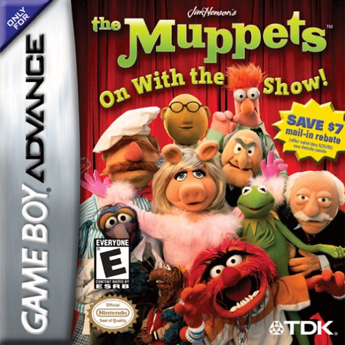 Muppets - On With The Show (U)(Eurasia) Box Art
