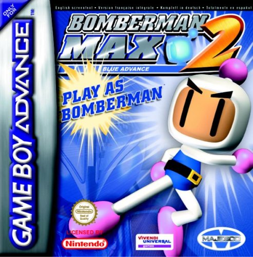 Bomberman Max 2 Blue (E)(Megaroms) Box Art