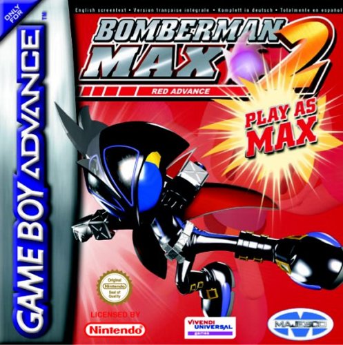 Bomberman Max 2 Red (E)(Megaroms) Box Art