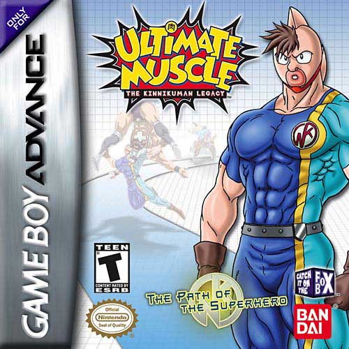 Ultimate Muscle - The Path of the Superhero (U)(Venom) Box Art