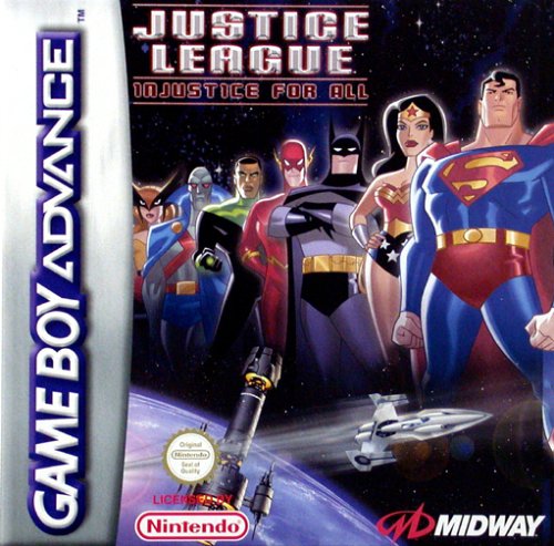Justice League - Injustice for All (E)(Suxxors) Box Art