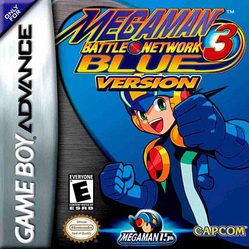 MegaMan Battle Network 3 Blue Version (U)(Independent) Box Art