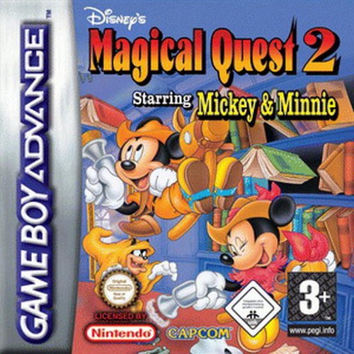 Disney's Magical Quest 2 Starring Mickey and Minnie (E)(Rising Sun) Box Art