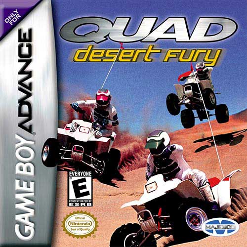Quad Desert Fury (U)(Venom) Box Art
