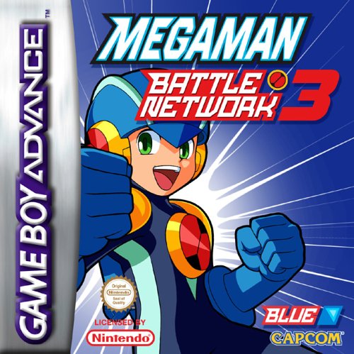 MegaMan Battle Network 3 Blue Version (E)(Supplex) Box Art