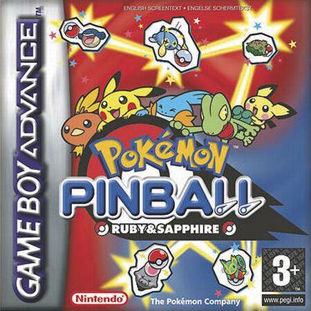Pokemon Pinball - Ruby & Sapphire (E)(Surplus) Box Art