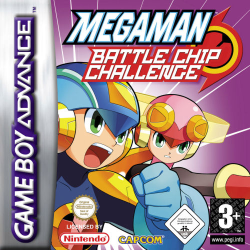 Megaman Battle Chip Challenge (E)(Rising Sun) Box Art