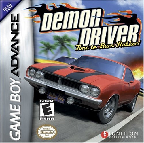 Demon Driver - Time to Burn Rubber! (U)(TrashMan) Box Art
