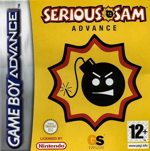 Serious Sam Advance (E)(GBA) Box Art