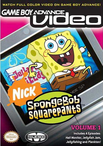 SpongeBob SquarePants Volume 1 - Gameboy Advance Video (U)(TrashMan) Box Art