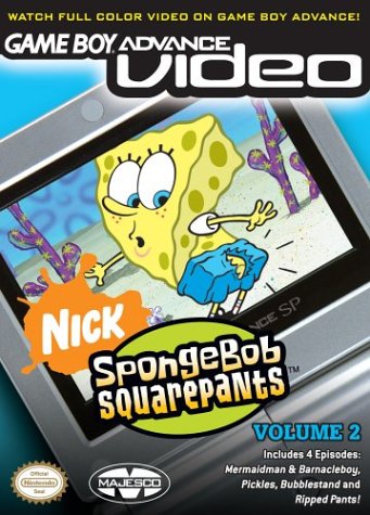 SpongeBob SquarePants Volume 2 - Gameboy Advance Video (U)(Independent) Box Art