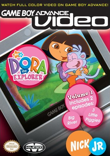 Dora the Explorer Volume 1 - Gameboy Advance Video (U)(Independent) Box Art