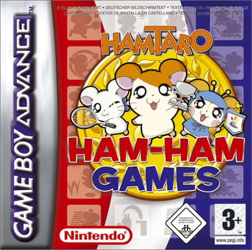 Hamtaro - Ham-Ham Games (E)(Rising Sun) Box Art