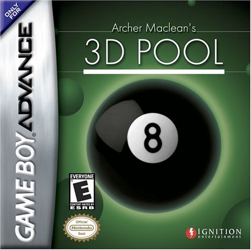 Archer Maclean's 3D Pool (U)(Rising Sun) Box Art