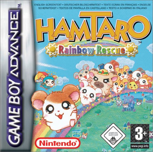 Hamtaro - Rainbow Rescue (E)(Rising Sun) Box Art