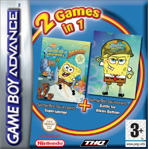 SpongeBob SquarePants Gamepack 2 (E)(Rising Sun) Box Art