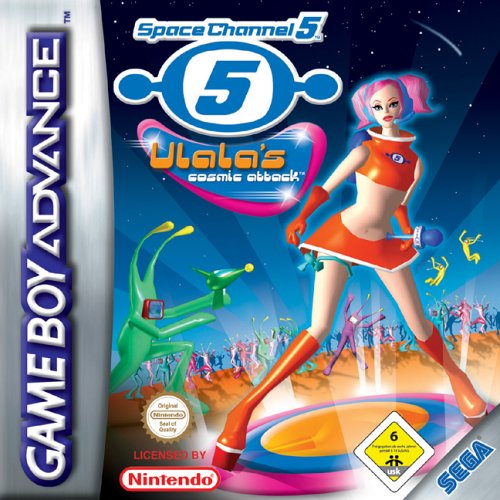 Space Channel 5 - Ulala's Cosmic Attack (E)(Independent) Box Art