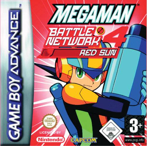 MegaMan Battle Network 4 Red Sun (E)(Independent) Box Art