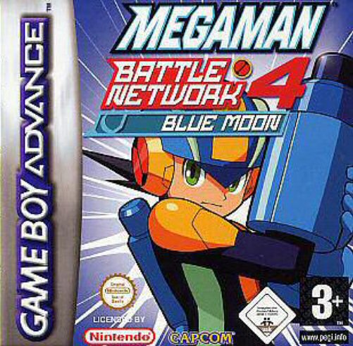 MegaMan Battle Network 4 Blue Moon (E)(Independent) Box Art