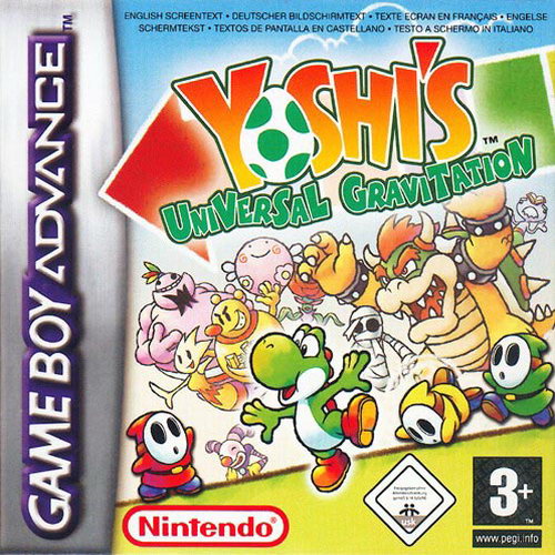 Yoshi's Universal Gravitation (E)(Endless Piracy) Box Art