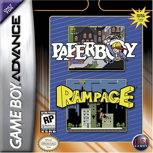 Paperboy & Rampage (U)(Trashman) Box Art