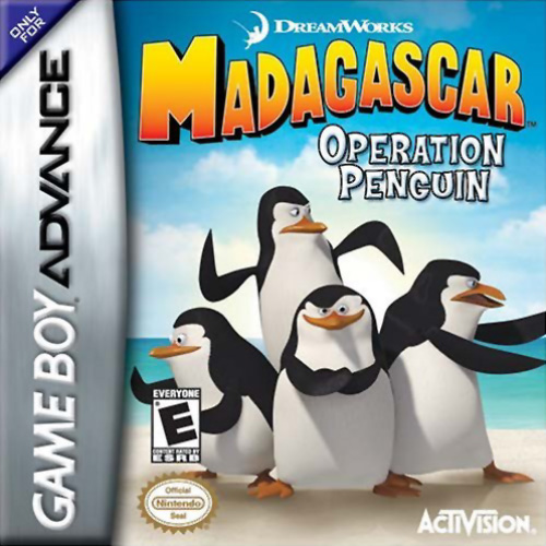 Madagascar - Operation Penguin (U)(Trashman) Box Art