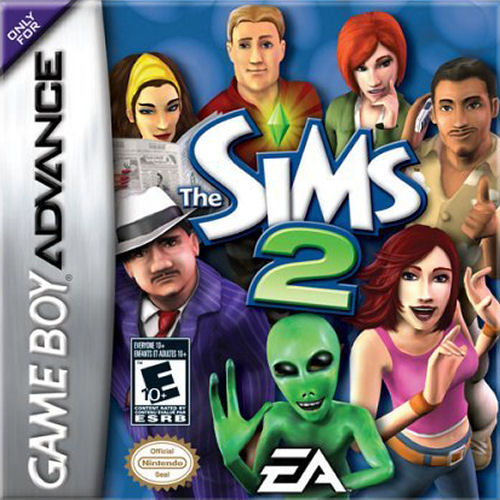 The Sims 2 (U)(Trashman) Box Art