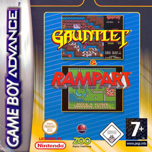 Gauntlet & Rampart (E)(Supplex) Box Art