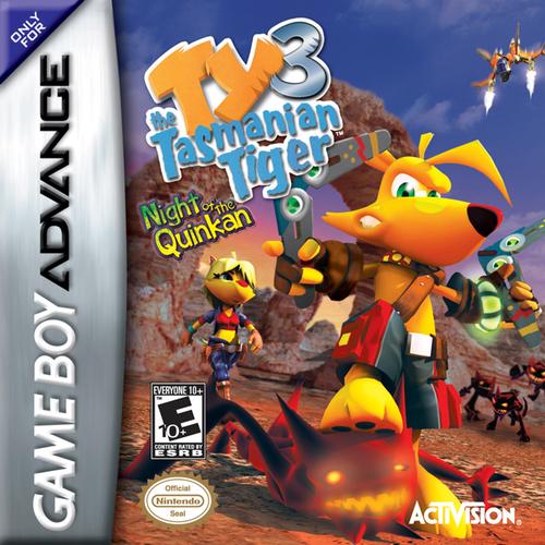 Ty the Tasmanian Tiger 3 - Night of the Quinkan (U)(Trashman) Box Art