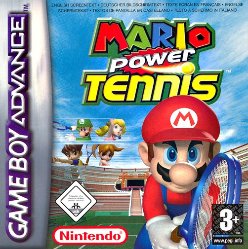 Mario Power Tennis (E)(Rising Sun) Box Art