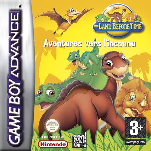 Land Before Time - Into the Mysterious Land (E)(Rising Sun) Box Art