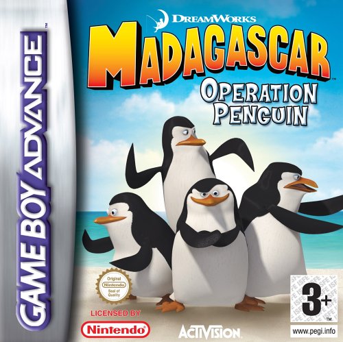 Madagascar - Operation Penguin (E)(Independent) Box Art