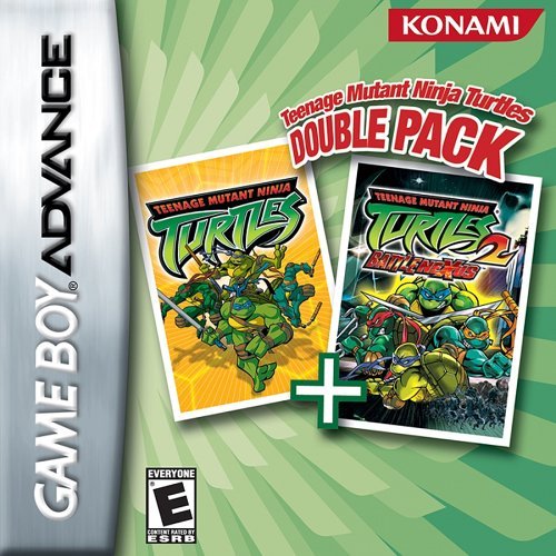 Teenage Mutant Ninja Turtles - Double Pack (U)(Sir VG) Box Art