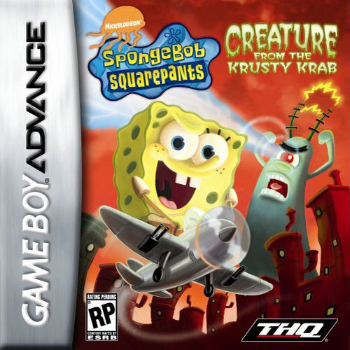 SpongeBob Squarepants - Creature from the Krusty Krab (U)(Sir VG) Box Art