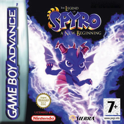 The Legend Of Spyro - A New Beginning (E)(Rising Sun) Box Art