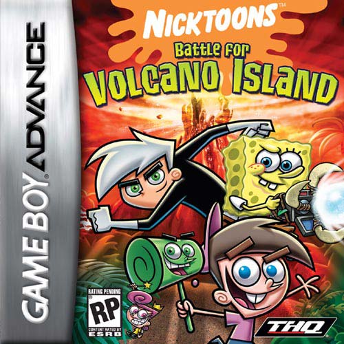 Nicktoons - Battle for Volcano Island (U)(Rising Sun) Box Art