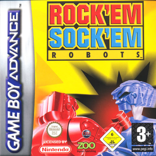 Rock 'Em Sock 'Em Robots (E)(Independent) Box Art