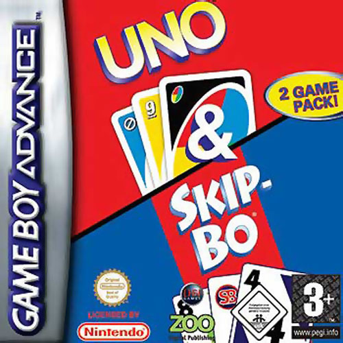 2 in 1 - Uno & Skip-Bo (E)(sUppLeX) Box Art