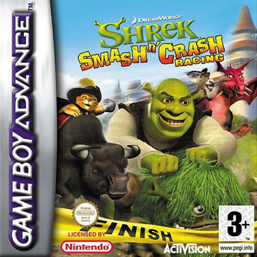 Shrek Smash n' Crash Racing (E)(sUppLeX) Box Art