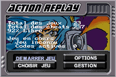 action replay gbx