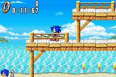 Sonic Advance (E)(Lightforce) Snapshot