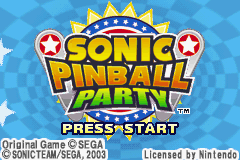 2 in 1 - Sonic Advance & Sonic Pinball Party (U)(Trashman) Snapshot